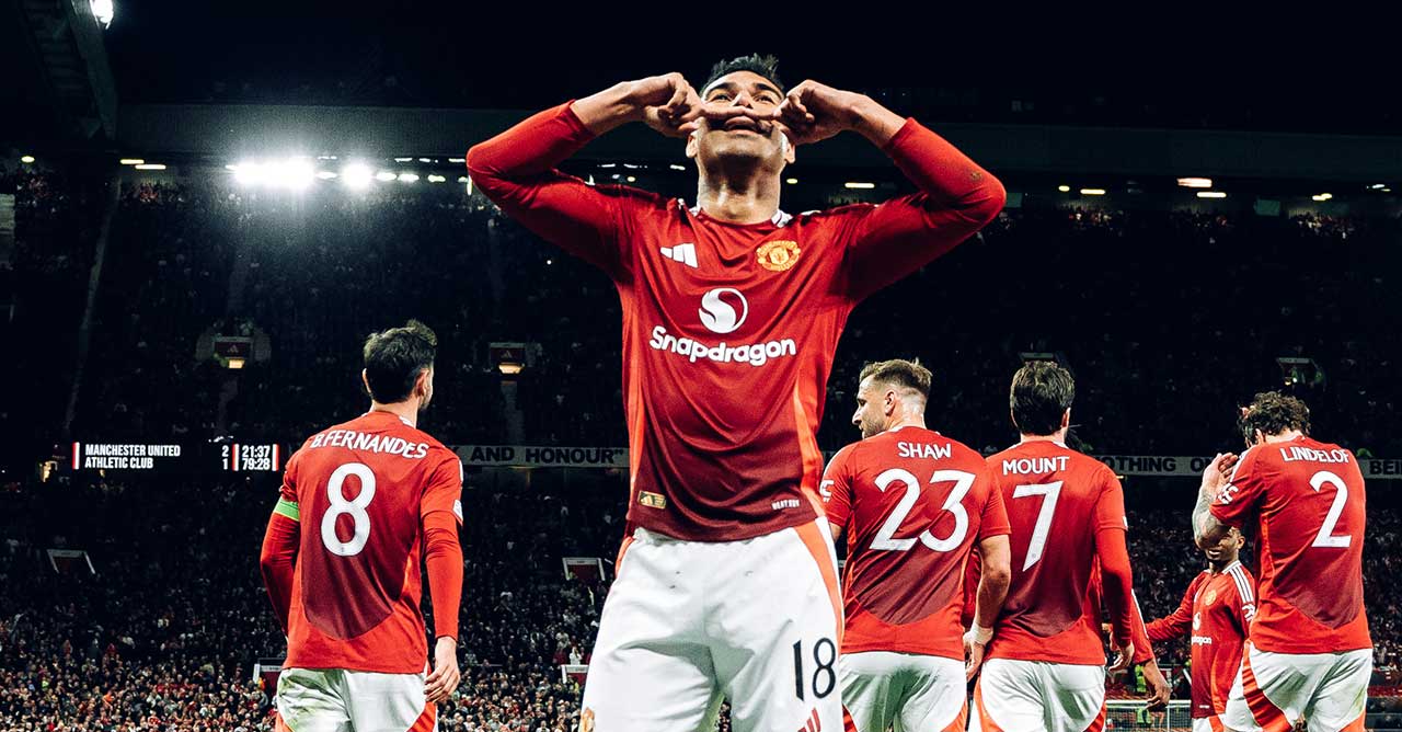 CazéTV exibirá final entre Tottenham x Manchester United nesta quarta-feira (Crédito: Divulgação / Manchester United)